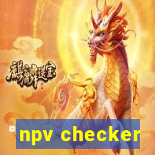 npv checker