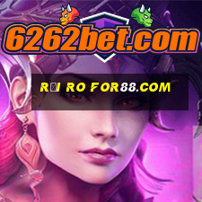 Rủi ro for88.com