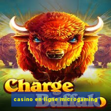 casino en ligne microgaming