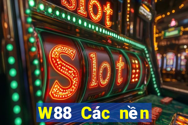 W88 Các nền tảng xổ số lớn