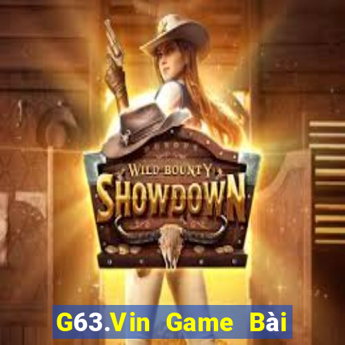 G63.Vin Game Bài Tiền Thật