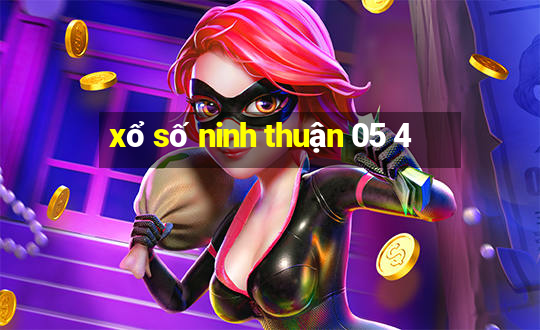 xổ số ninh thuận 05 4