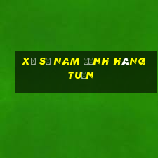 xổ số nam định hàng tuần