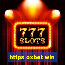 https oxbet win