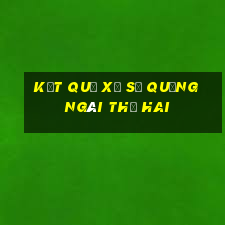 Kết quả xổ số quảng ngãi thứ hai