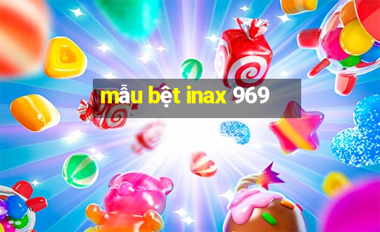 mẫu bệt inax 969