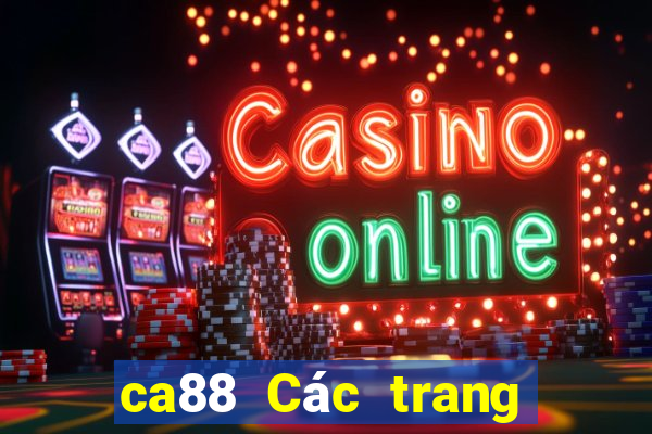 ca88 Các trang web Châu Á