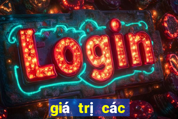 giá trị các giải xổ số miền bắc