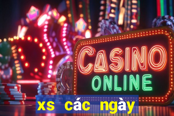 xs các ngày trong tuần