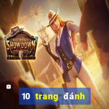 10 trang đánh đề online