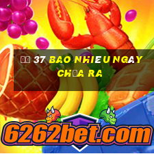 đề 37 bao nhiêu ngày chưa ra