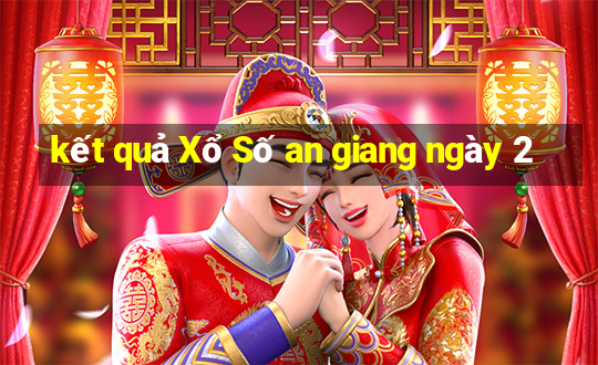 kết quả Xổ Số an giang ngày 2