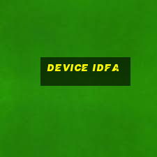 device idfa