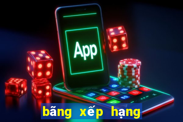 bãng xếp hạng bóng đá