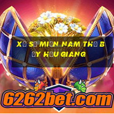 xổ số miền nam thứ bảy hậu giang