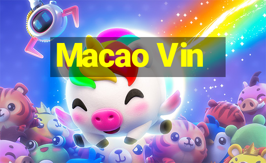 Macao Vin