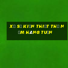 xổ số kiến thiết thứ năm hàng tuần