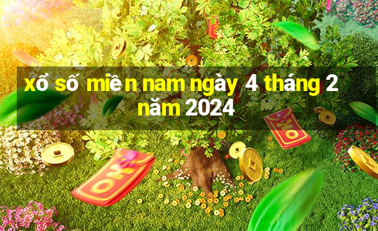 xổ số miền nam ngày 4 tháng 2 năm 2024