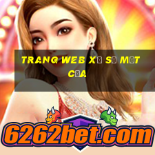 Trang web xổ số một cửa