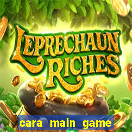 cara main game online baccarat