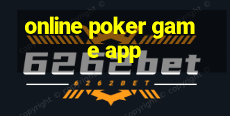 online poker game app