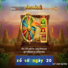 xổ số ngày 20 tháng 7