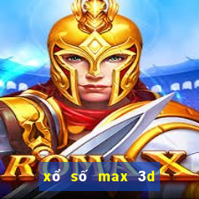 xổ số max 3d pro hôm nay