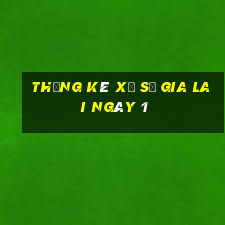 Thống kê Xổ Số gia lai ngày 1