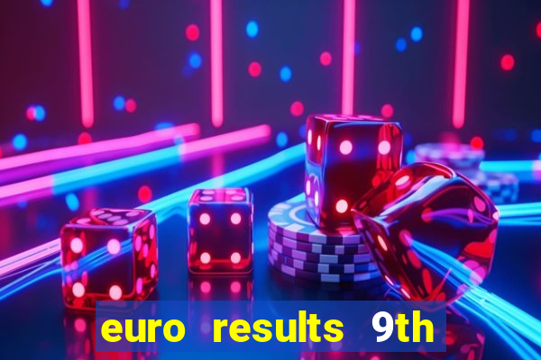 euro results 9th jan 2024