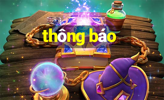 thông báo