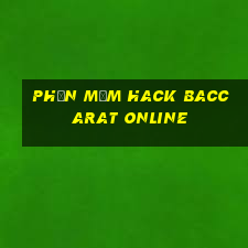 phần mềm hack baccarat online