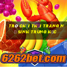 trò chơi thời trang nữ sinh trung học