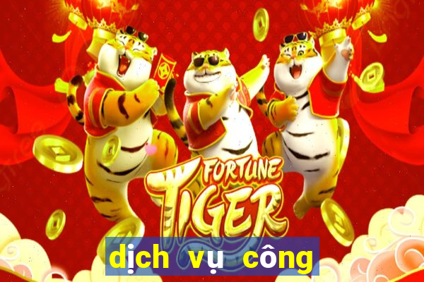 dịch vụ công trực tuyến