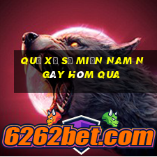 quả xổ số miền nam ngày hôm qua