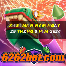 xổ số miền nam ngày 29 tháng 6 năm 2024