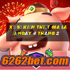 xổ số kiến thiết gia lai ngày 4 tháng 2