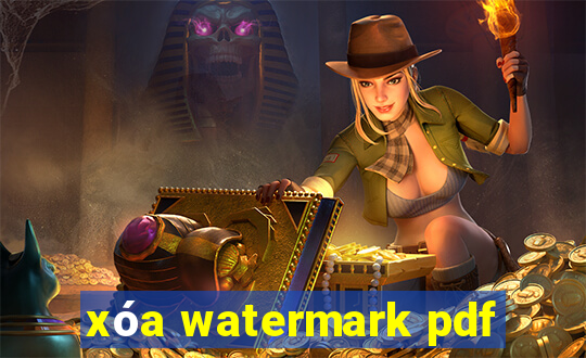 xóa watermark pdf