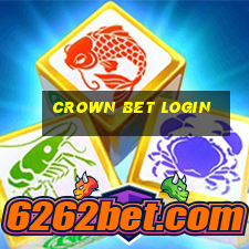 crown bet login