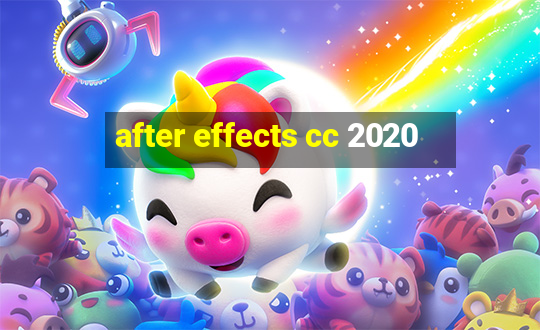 after effects cc 2020