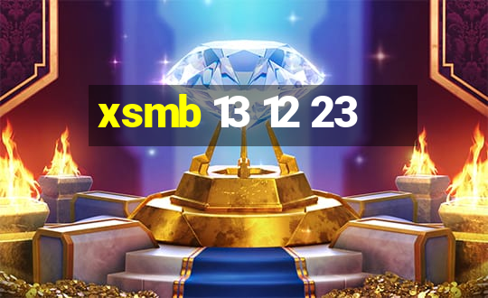 xsmb 13 12 23