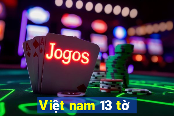 Việt nam 13 tờ