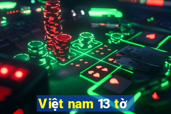 Việt nam 13 tờ