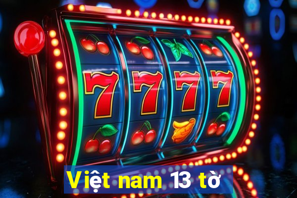 Việt nam 13 tờ