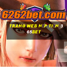 Trang web nạp tiền 365bet