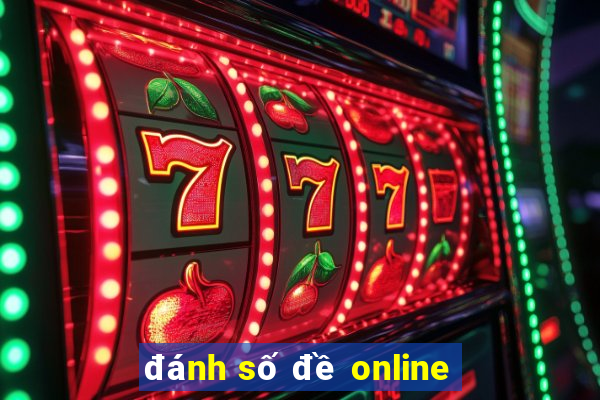 đánh số đề online