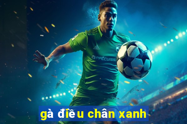 gà điều chân xanh