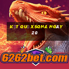 kết quả XSQNA ngày 20