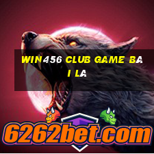 Win456 Club Game Bài Lá