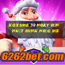 kqxsmb 30 ngày gần nhất minh ngọc mb