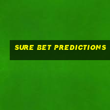 sure bet predictions